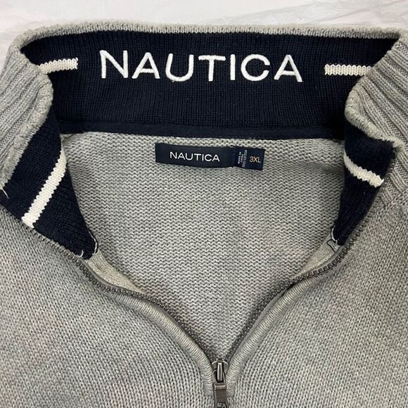 Nautica Zip Collar Sweater‎ - Picture 8 of 11